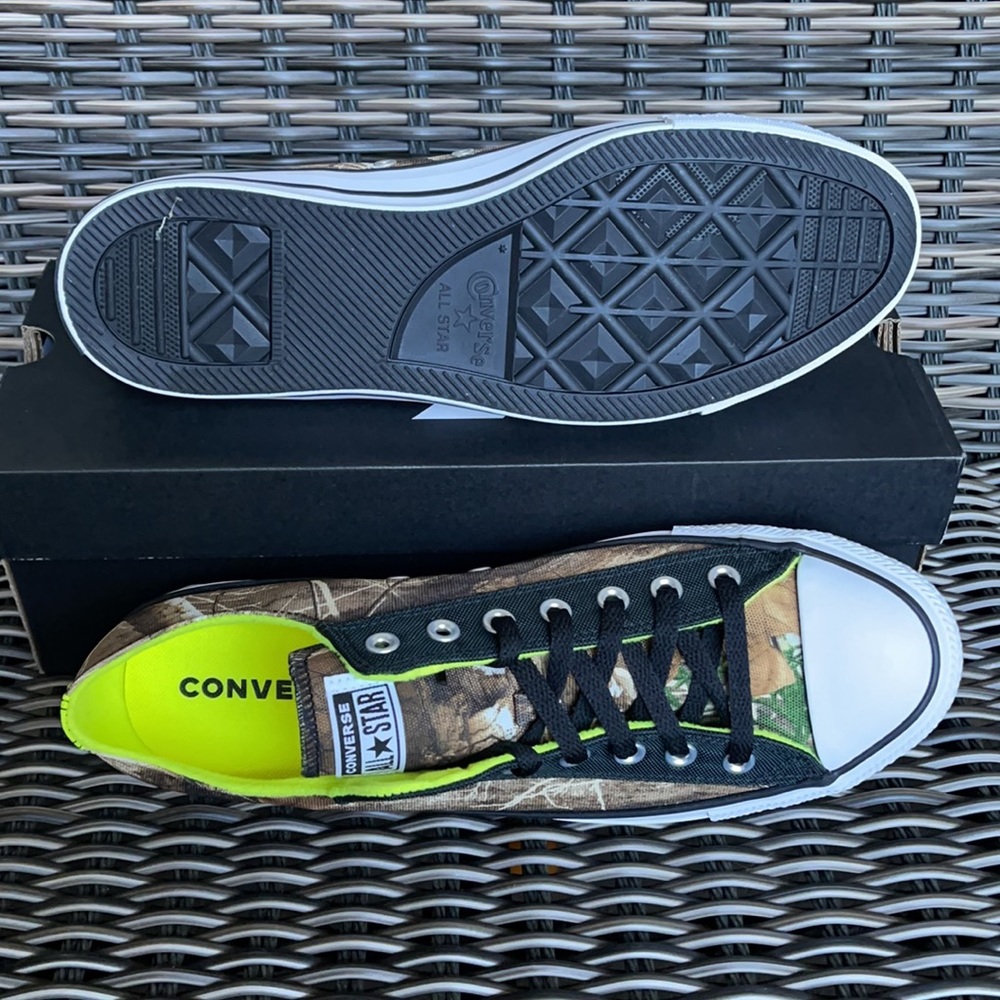 Converse Ctas OX Black/Multi/White MENS - Picture 4 of 16